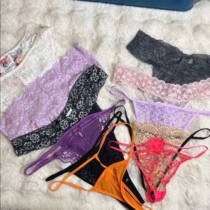 12 pairs of sexy women’s undies panties thing cheeky hipster